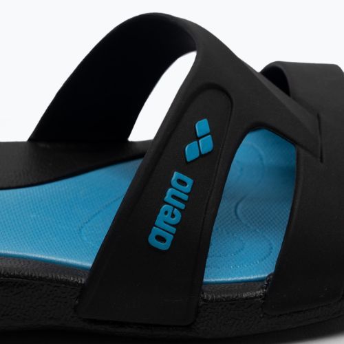 Arena Athena Hook women's flip-flops black and blue 80680/83