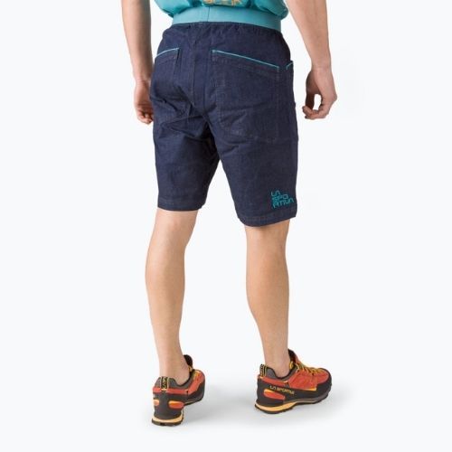 Men's La Sportiva Mundo climbing shorts navy blue N42610624