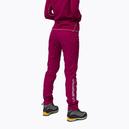 La Sportiva Itaca women's climbing trousers maroon O37502405B