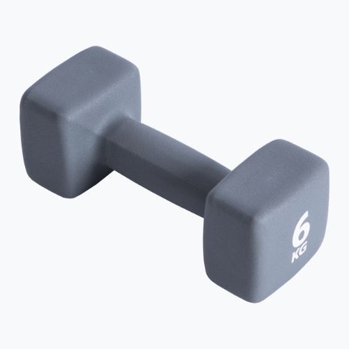 Neoprene dumbbell 6kg Pure2Improve grey P2I201440