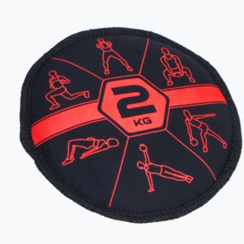 Pure2Improve Sandbell 2kg bag black and red P2I201210