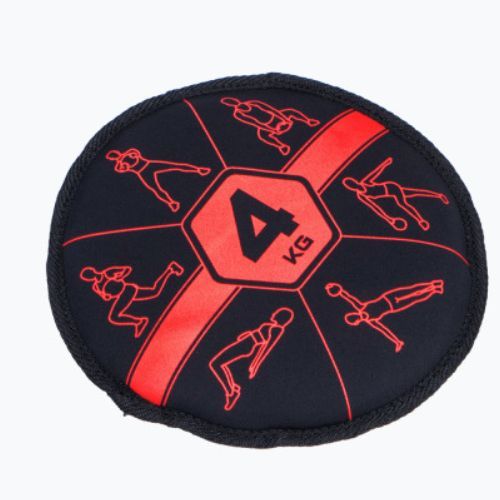 Pure2Improve Sandbell 4kg sandbag black and red P2I201220