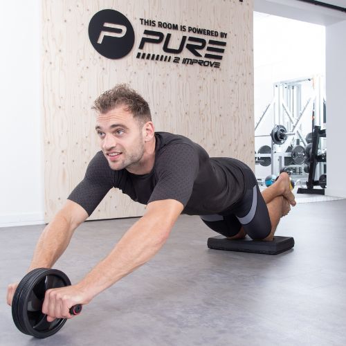 Pure2Improve Strength red/black weight training kit P2I230040