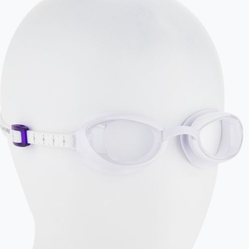 Speedo Aquapure Female swim goggles white/purple/clear 68-090047237