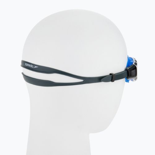 Speedo Futura Biofuse Flexiseal oxid grey/white/blue swim goggles 68-11315C107