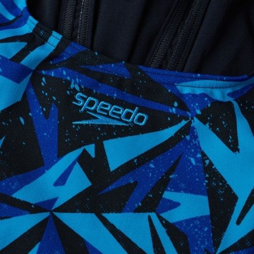 Speedo Hyperboom Placement Muscleback women's one-piece swimsuit black 68-08694G719