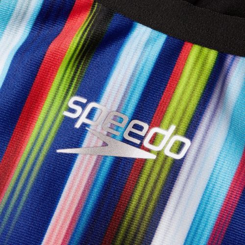 Speedo Placement Digi Turnback women's one-piece swimsuit colour 68-11716G630