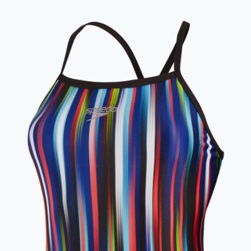 Speedo Placement Digi Turnback women's one-piece swimsuit colour 68-11716G630