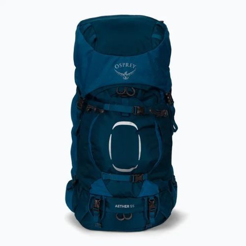 Men's trekking backpack Osprey Aether 55 l blue 10002879