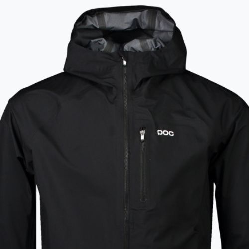 Men's cycling jacket POC Motion Rain uranium black