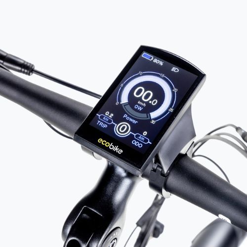 EcoBike MX300 LG electric bike black 1010307