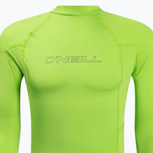 Men's O'Neill Basic Skins lime green swim shirt 3342
