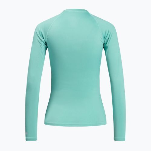 Women's swimming longsleeve O'Neill Basic Skins Rash Guard light/aqua
