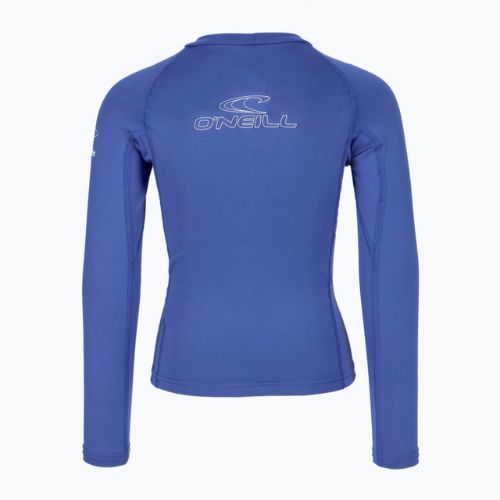 O'Neill Basic Skins Rash Guard children's swim shirt blue 3346