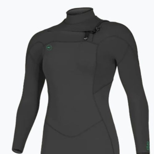 Women's O'Neill Ninja 3/2 Chest Zip Full Swim Foam Black 5472