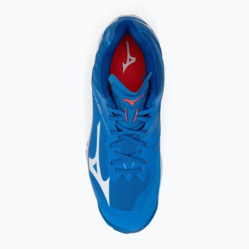 Mizuno Wave Lightning Z6 Mid volleyball shoes blue V1GA200524