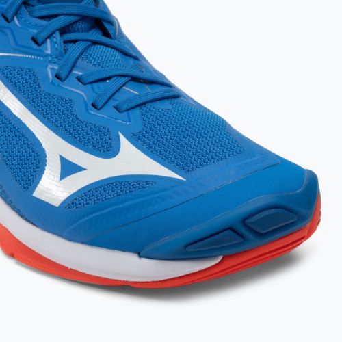 Mizuno Wave Lightning Z6 Mid volleyball shoes blue V1GA200524
