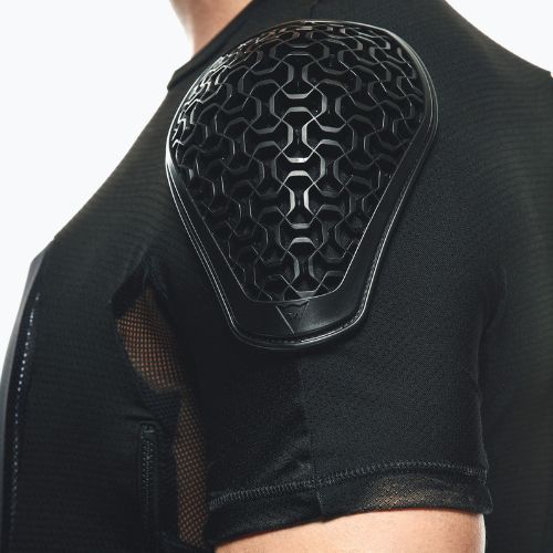 Cycling jersey with protectors Dainese Rival Pro black