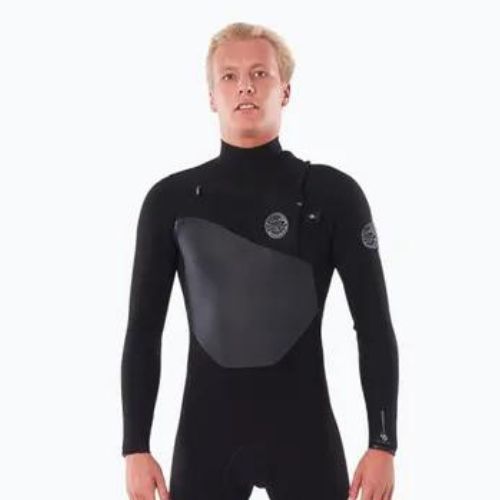 Rip Curl Flashbomb men's 4/3 mm black/grey wetsuit WSTYNF
