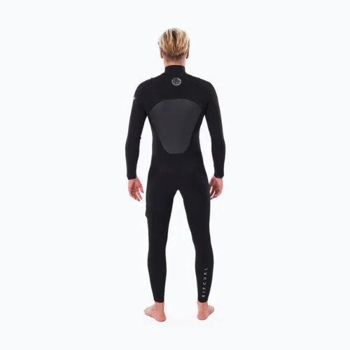 Rip Curl Flashbomb men's 4/3 mm black/grey wetsuit WSTYNF