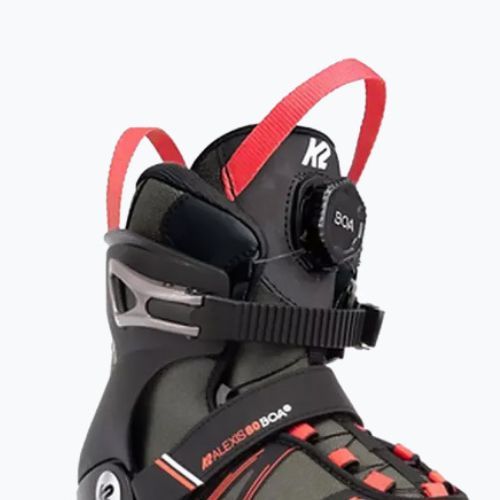 Women's roller skates K2 Alexis 80 Boa grey 30G0317