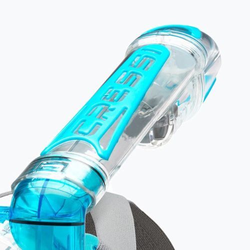 Cressi Duke Dry full face mask for snorkelling blue XDT000025