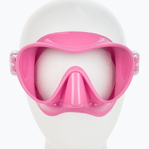 Cressi F1 Small diving mask pink ZDN311040