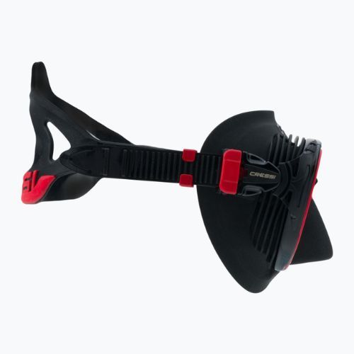 Cressi Quantum diving mask black/red DS515080