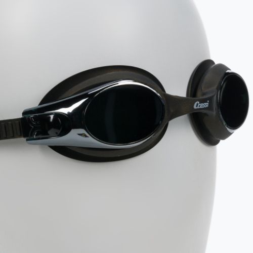 Cressi Velocity black mirrored swim goggles XDE206555