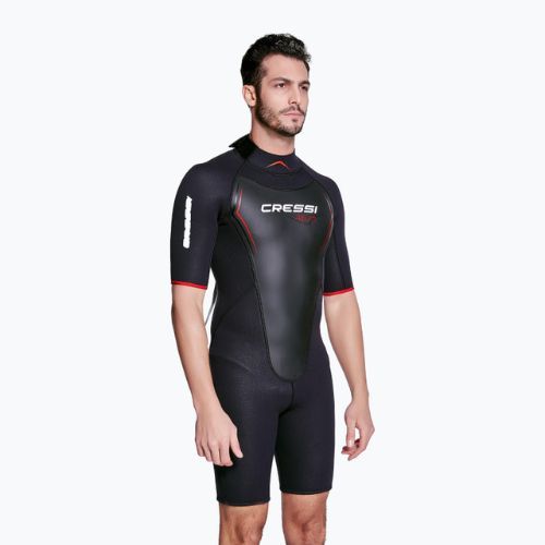 Men's Cressi Altum Wetsuit Shorty 3mm black XLV436022 diving suit