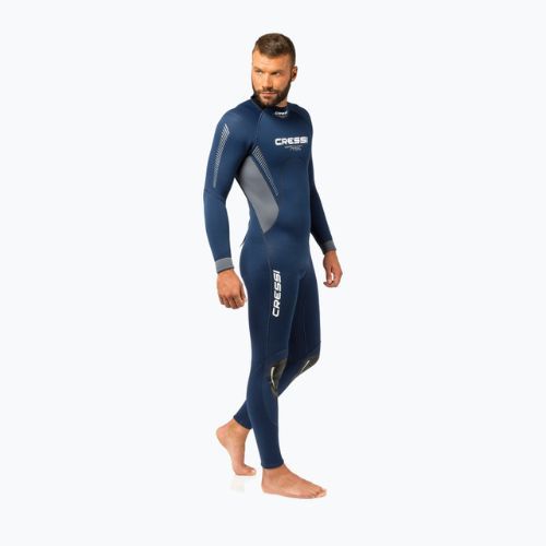 Cressi Fast Monopiece men's diving suit 3 mm navy blue LR108302