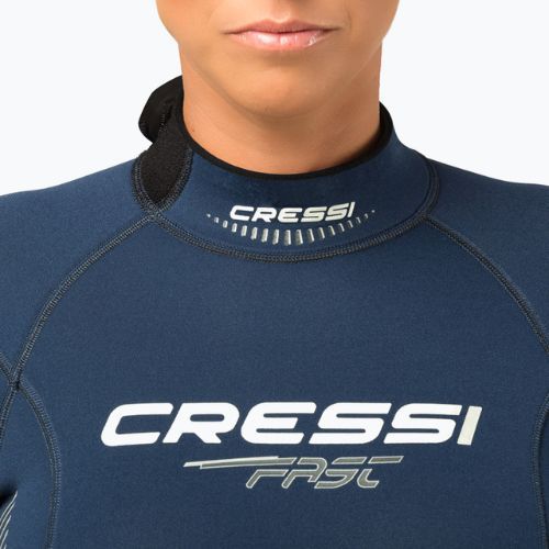 Cressi Fast Monopiece women's diving suit 3 mm navy blue LR109301