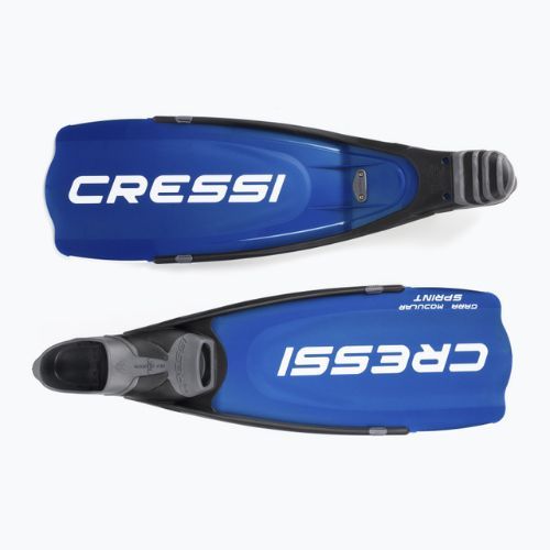 Cressi Gara Modular Sprint blue diving fins BH082036