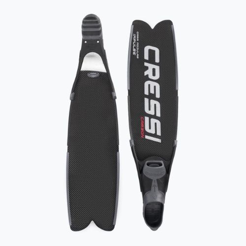 Cressi Gara Turbo Carbon diving fins black BH165040