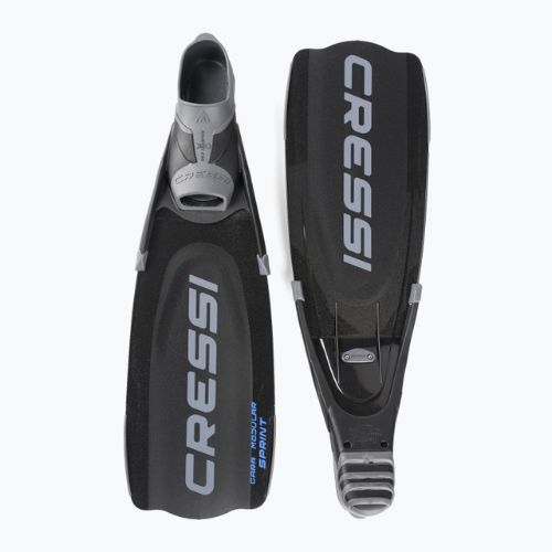 Cressi Gara Turbo Sprint diving fins black BH175036