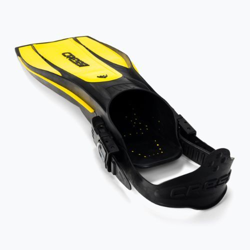 Cressi Pro Light yellow diving fins BG171038