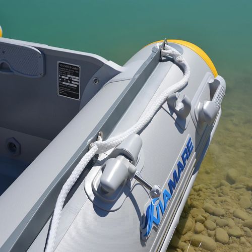 Viamare 230 S Slat 2-person pontoon grey-yellow 1126148