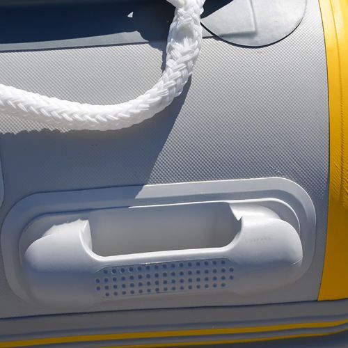 Viamare 330 S Airdeck 5-person pontoon grey-yellow 1126154