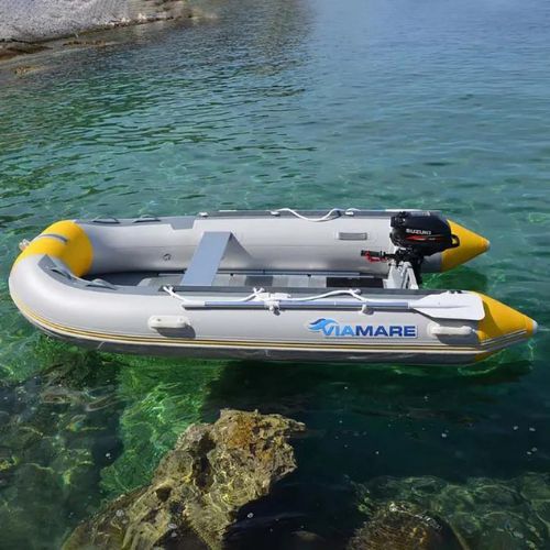 Viamare 330 S ALU 5-person pontoon grey 1126149