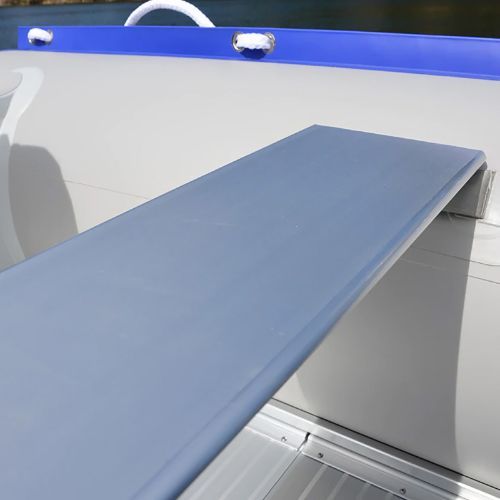 Viamare 380 S Alu grey-blue 6-person pontoon 1126150