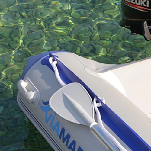 Viamare 380 S Alu grey-blue 6-person pontoon 1126150