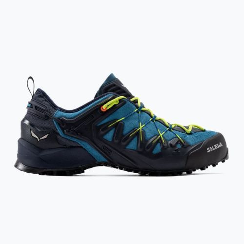 Men's Salewa Wildfire Edge approach shoe blue/yellow 0000061346