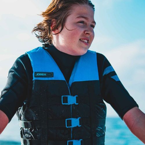 JOBE Dual black/blue belay waistcoat 244822006