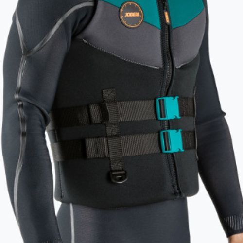 Men's JOBE Neoprene belay waistcoat black/blue 244922011