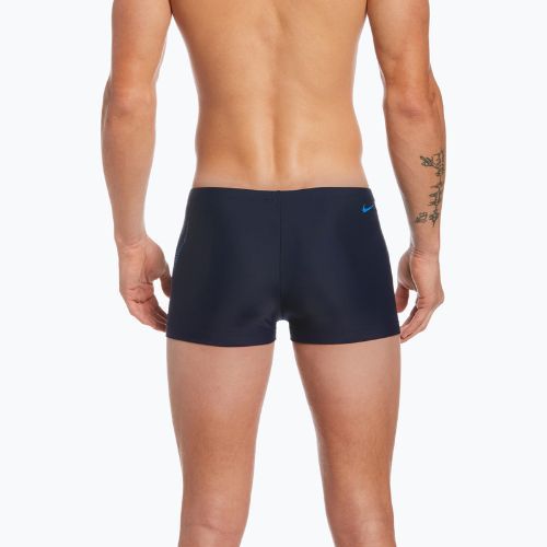 Men's Nike Jdi Swoosh Square Leg swim boxers navy blue NESSC581-440