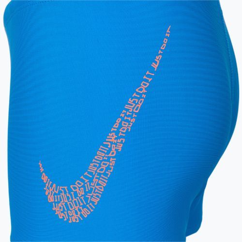 Nike Jdi Swoosh Aquashort children's swim boxers blue NESSC854-458
