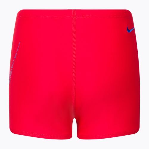 Nike Just Do It Swoosh Aquashort children's swimming boxers university red