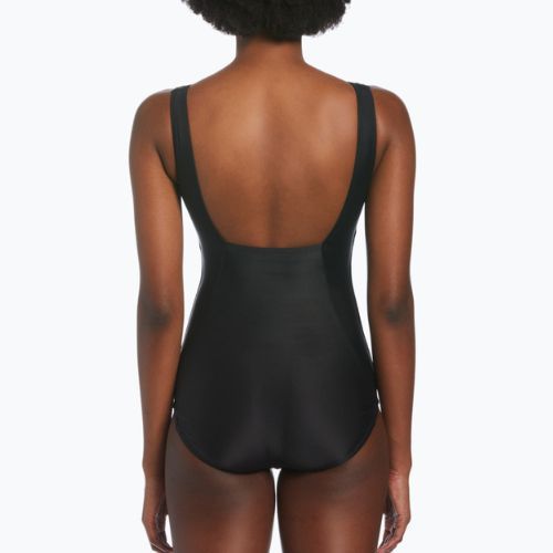 Nike Hydralock Sculpt U-Back women's one-piece swimsuit black NESSC200-001