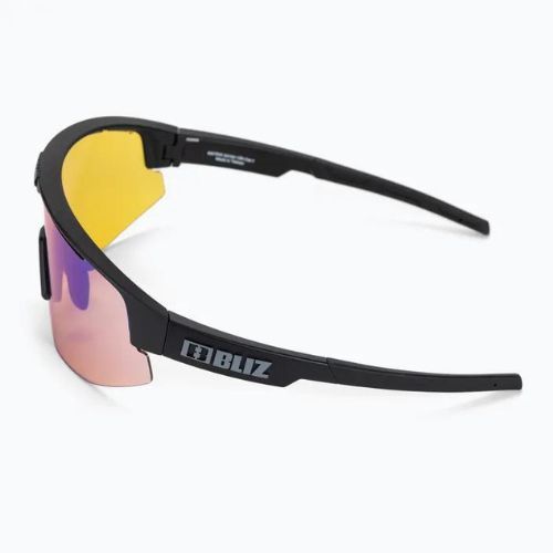 Bliz Matrix Nano Optics Nordic Light matt black/coral/orange blue multi 52104-13N cycling glasses