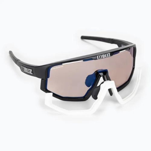 Bliz Vision Nano Optics Photochromic matt black/brown blue multi 52101-13P cycling glasses